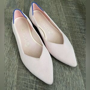 Rothy’s point flats Blush 8- snug!